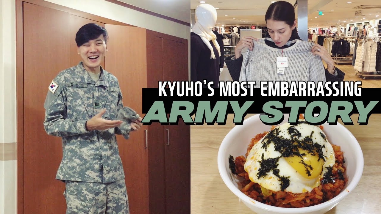 EMBARRASSING Army Story | Gangnam Shopping & Cooking