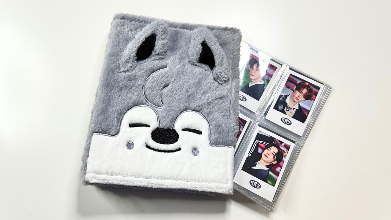 Wolf Chan SKZOO A5 Plush Binder from K By Seni Unboxing