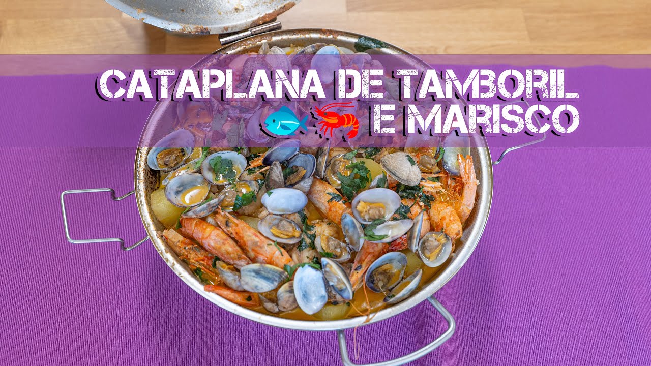 Cataplana de Tamboril e Marisco - Tradição e Sabor do Algarve