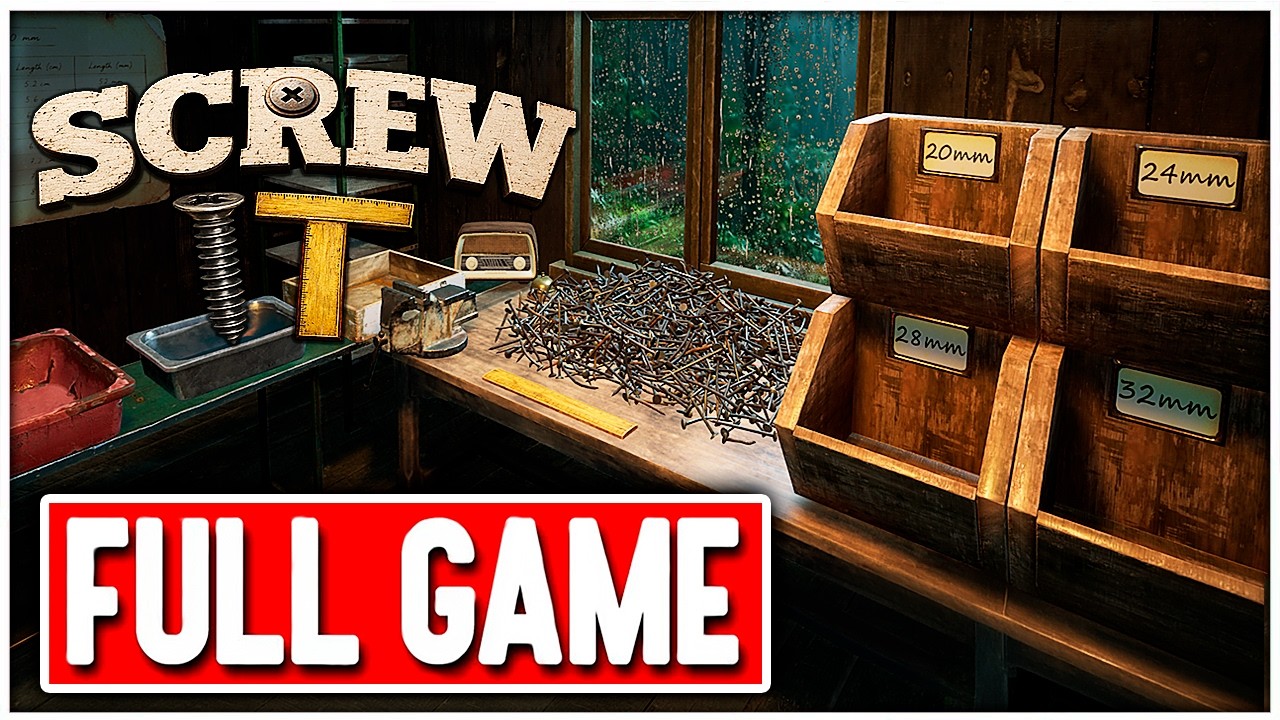 SCREW IT Gameplay FULL GAME Walkthrough No Commentary PC + Ending