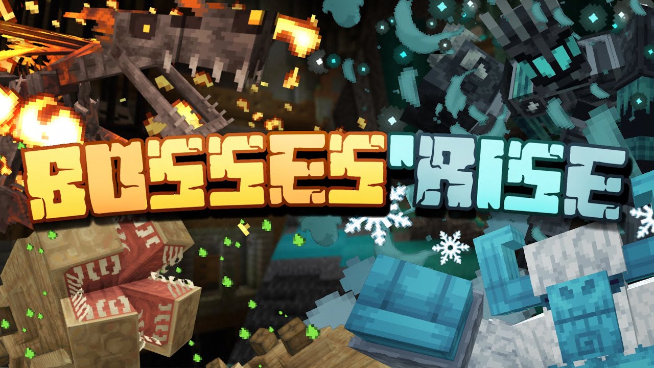 Bosses'Rise - Mod Review en Español [ Forge / NeoForge ]