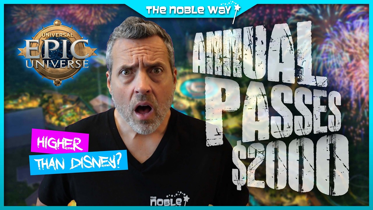 Годовые абонементы в Epic Universe скоро появятся? Цены выше, чем в Disney World? Universal Orlan...
