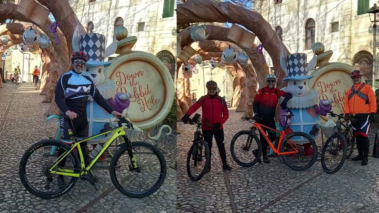 i cinghiali volanti - Veroli (Eremo) - due curve e spiana in Ciociaria