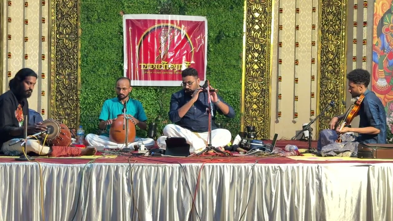 Kandanaal Muthalaai|Madhuvanthi|Bhajan|Flute Concert|Vageeswari Sangeetha Sabha|