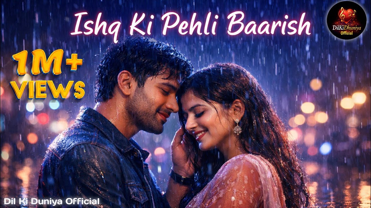 Ishq Ki Pehli Baarish | Romantic Rain Love Song | New Hindi Song 2026 Dil Ki Duniya Official