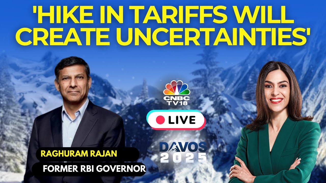 Would Not Be Optimistic:  Former RBI Governor Raghuram Rajan On Fed Rate Cut | Davos 2025