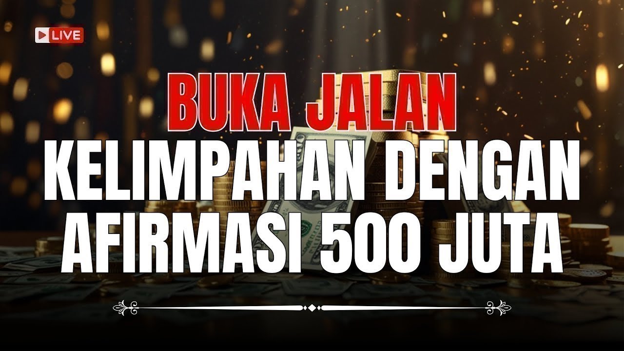 Afirmasi 500 Juta Ini Akan Mengubah Hidupmu!