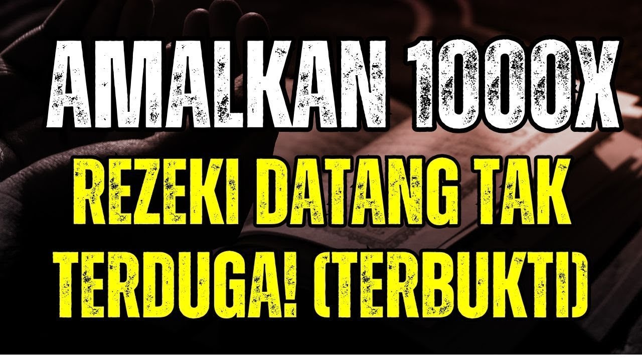 TERBUKTI! Amalkan Sholawat Jibril 1000x, Jemput Rezeki Berkah Seketika ✨