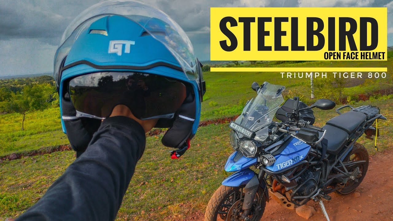 The Next Gen Open Face Helmet  | Steelbird GT