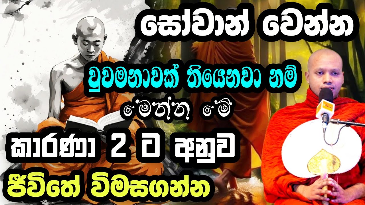 මෙන්න මේ කාරණා 2 ට අනුව ජීවිතේ විමසගන්න | Hasalaka Seelawimala Thero | හසලක සීලවිමල හිමි 