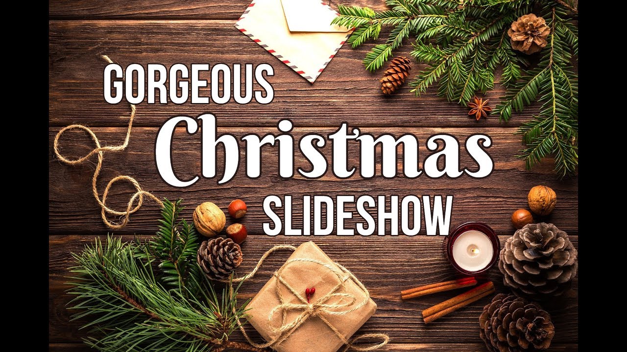 1 HOUR Christmas Slideshow for Instant Holiday Decor!
