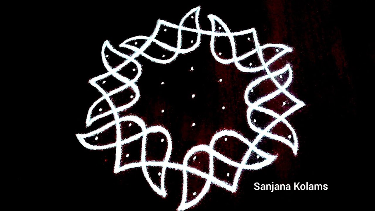 4067. Purattasi Madha Special Easy Simple Beautiful and Traditional Kolam🌺Friday and Festival muggu