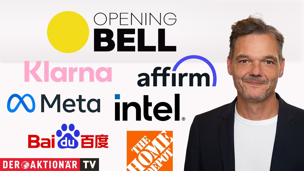 Opening Bell: &Ouml;l WTI, Nasdaq, Intel, Meta, Klarna, Affirm, Dow Jones, Home Depot, FirstCash, Baidu