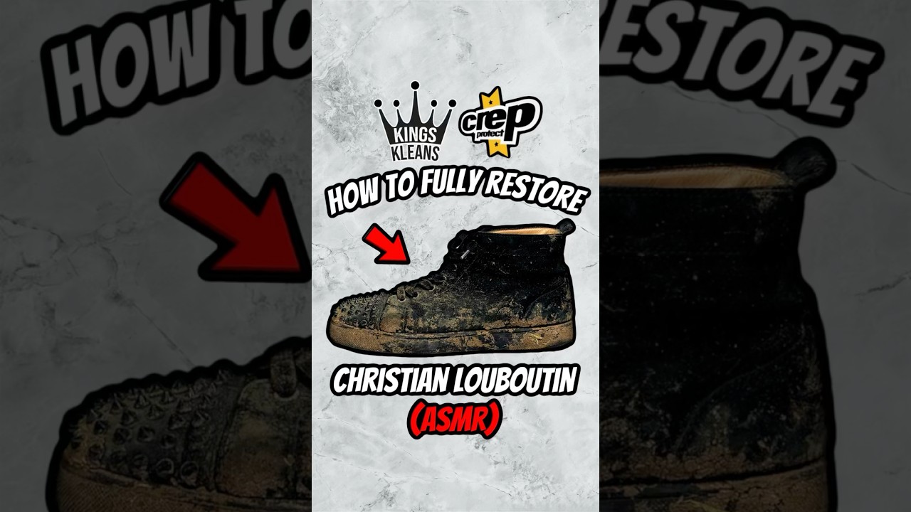 HOW TO MAKE CHRISTIAN LOUBOUTIN&rsquo;S LOOK BRAND NEW AGAIN 😱