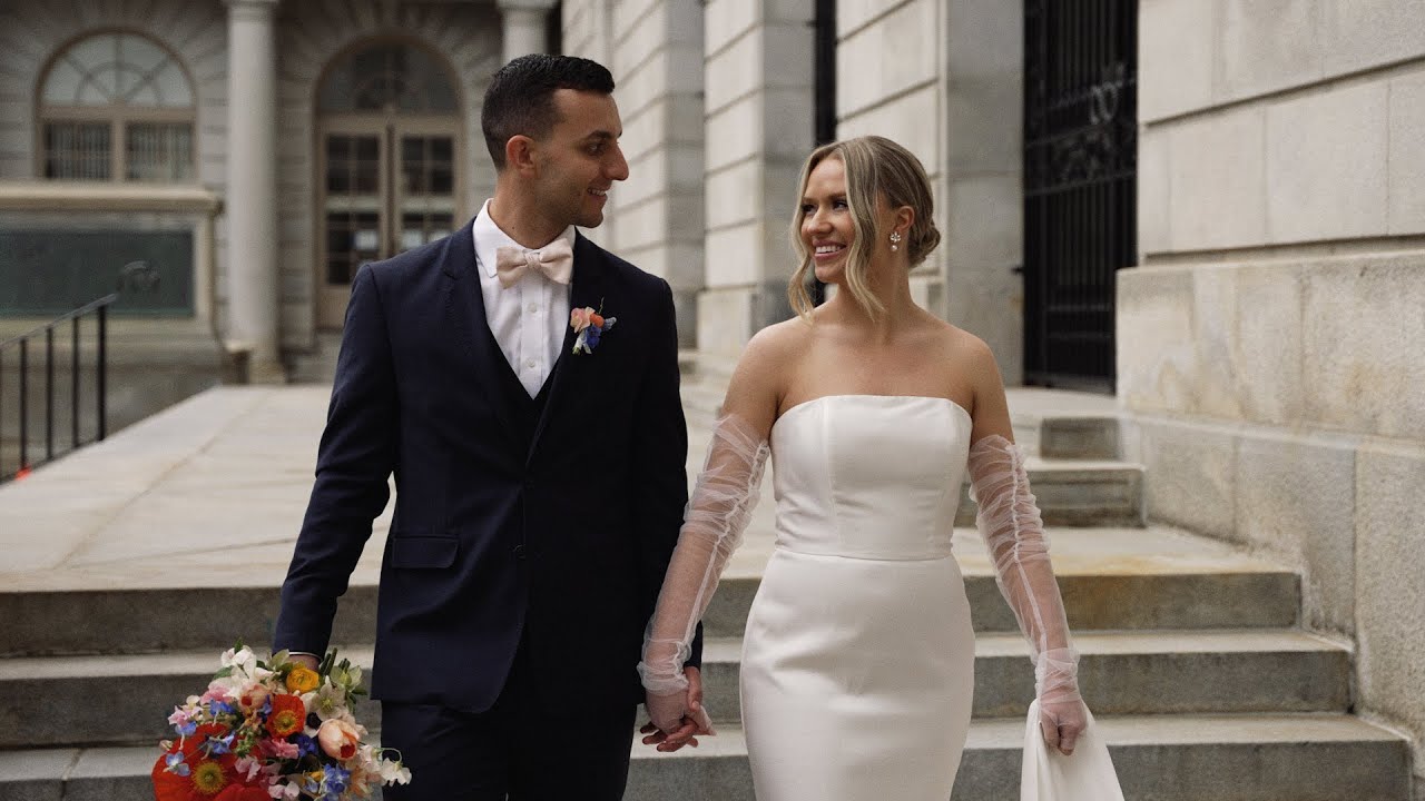 Downtown Portland Maine Wedding Film // Meg + Zack