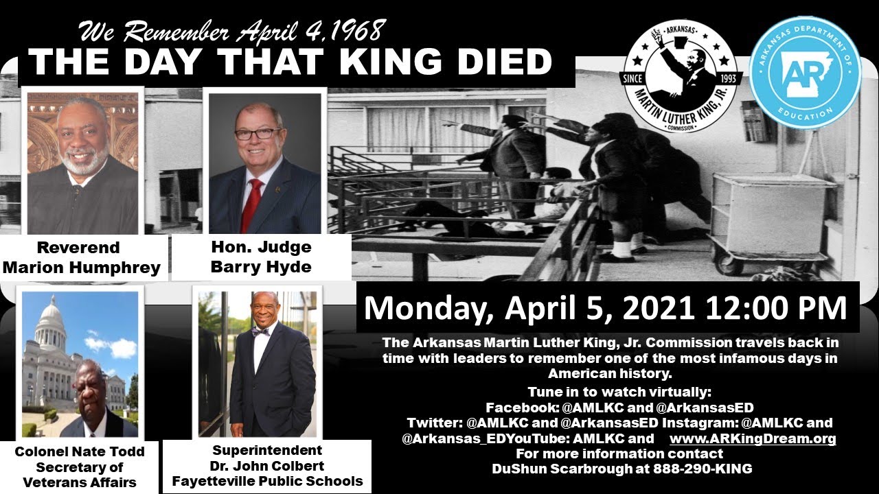 The Arkansas MLK Commission and DuShun Scarbrough present 