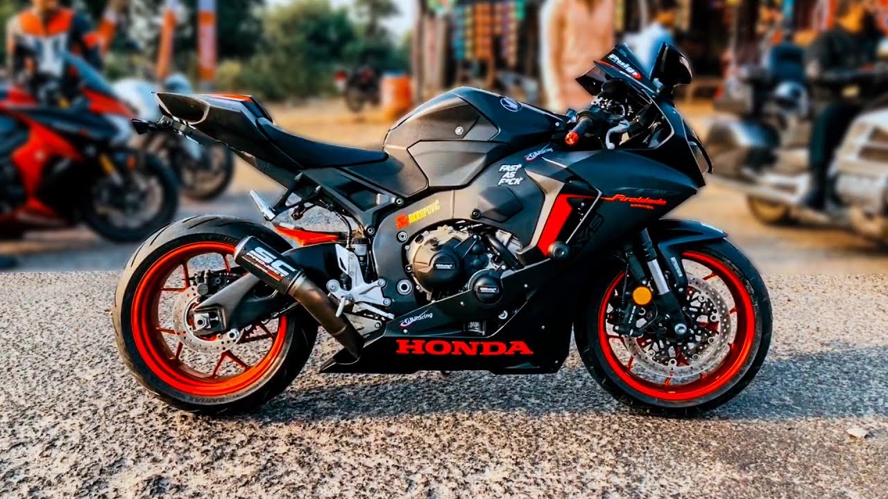 CBR 1000 RR |Fireblade| 2018 SC Project Crt Edition Exhaust / Stock Exhaust