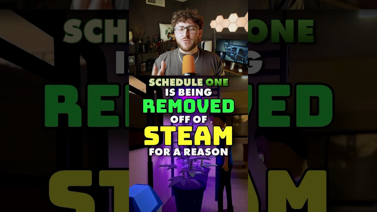 Schedule 1 is getting BANNED from Steam&hellip; 😳