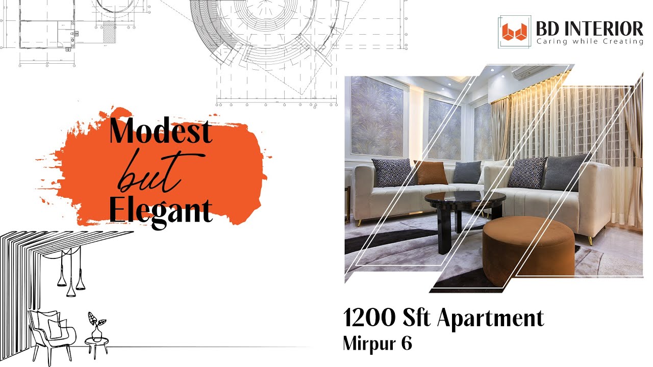 Mr. Lablu&rsquo;s 1200 SQFT Modern Apartment Interior- Mirpur-6 | BD INTERIOR