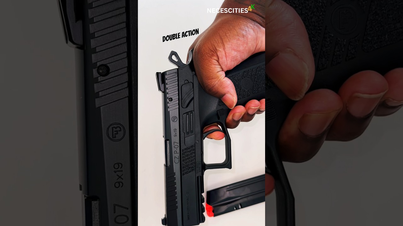 Something About This Gun | Cz P07 In #2023 #Shorts #Explore Double Action / Single Action #Edc