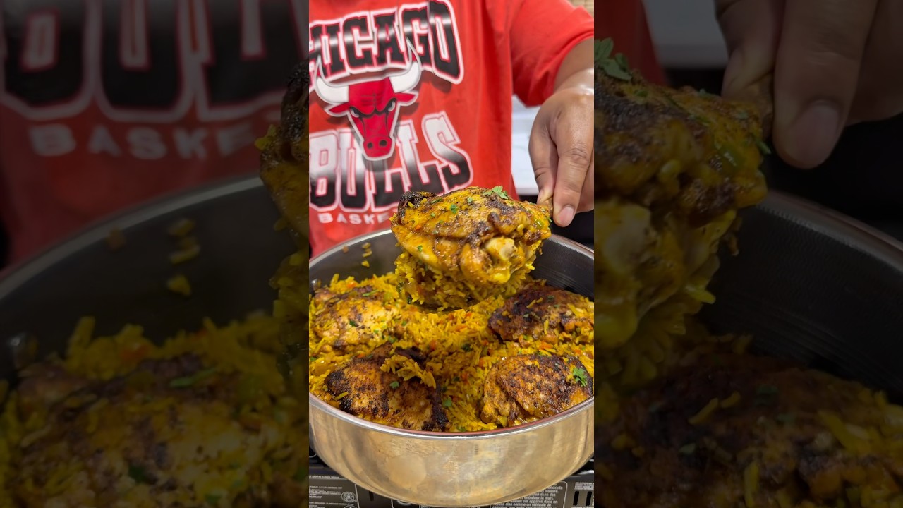 A quick One-Pot meal Chicken and Curry Rice! #cooking #shorts #recipe