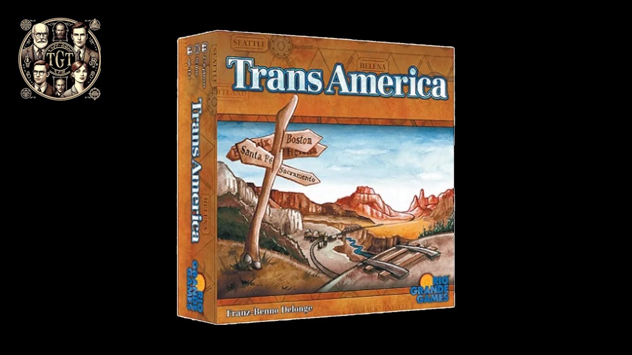 We Play... TRANSAMERICA (...5th time) | Rio Grande Games