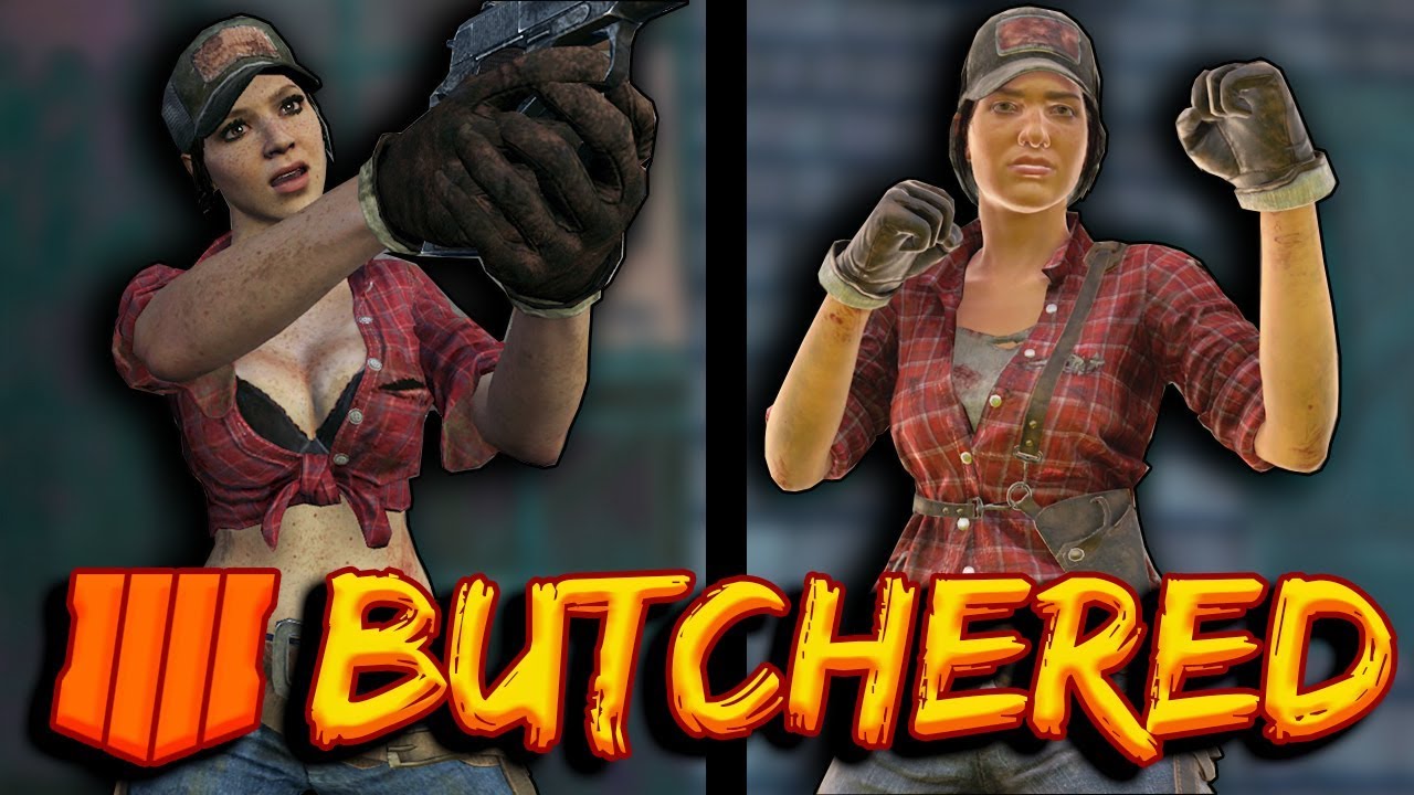 They BUTCHERED "Misty" in Blackout - Side by Side Comparison - BO4