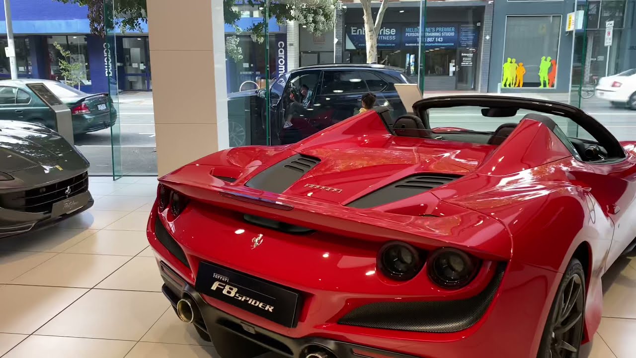 Test Drive 2021 Ferrari F8 spider Sound (Revs)  nice Carbon wheel🔥🔥👌