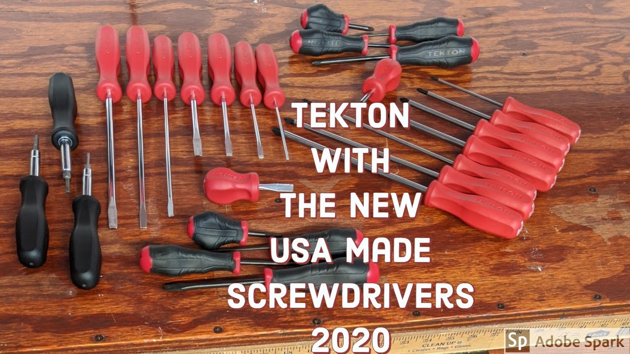 У Tekton больше отверток, произведенных в США