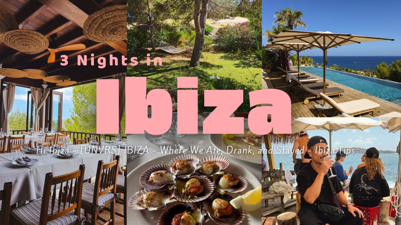Ibiza Travel Vlog | Luxury Villa Stay, Best Restaurants & Iconic Nightlife