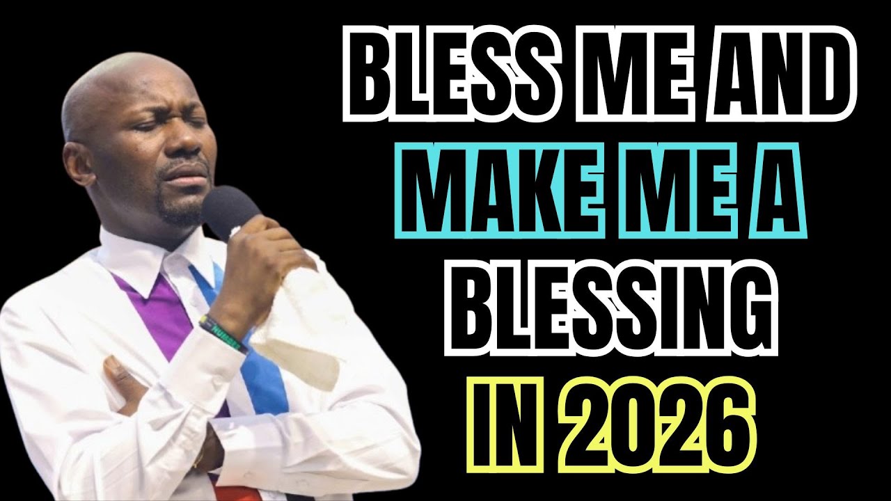 Unlock Your Divine Destiny: Bless Me And Make Me A Blessing in 2026 by Apostle Johnson Suleman