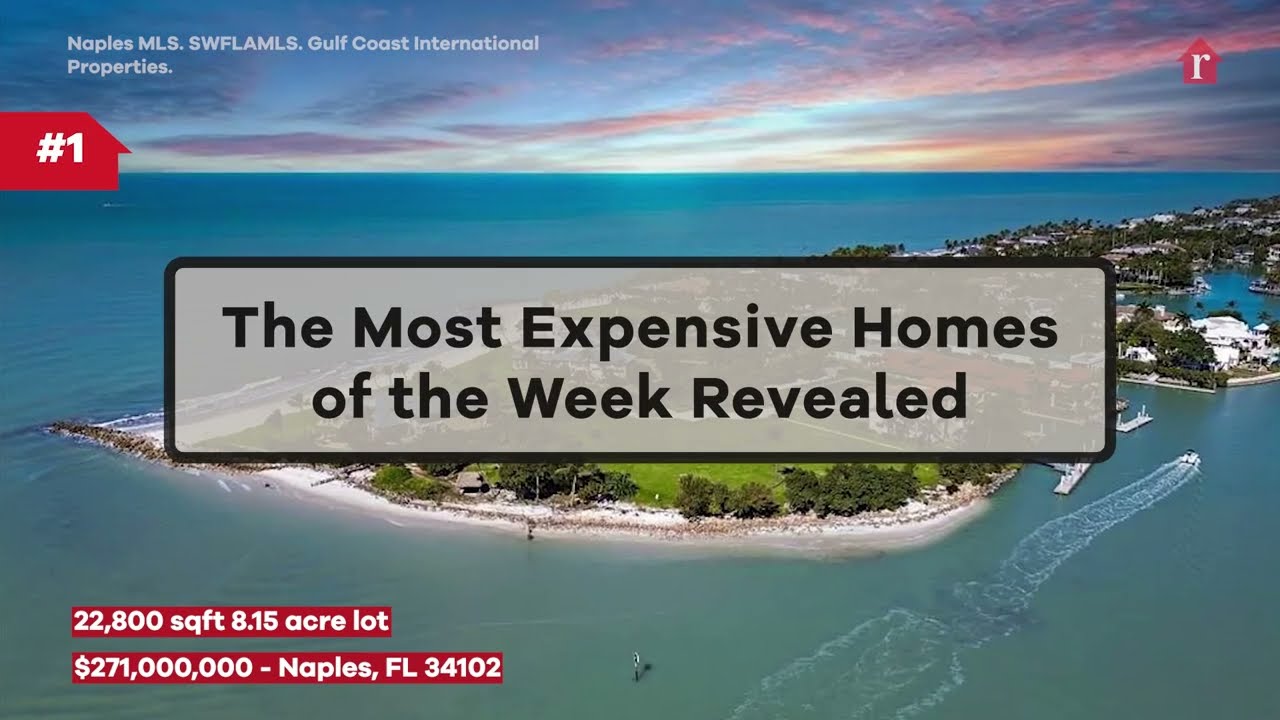 $271M Naples Mansion Could Be the Priciest Home Ever Sold