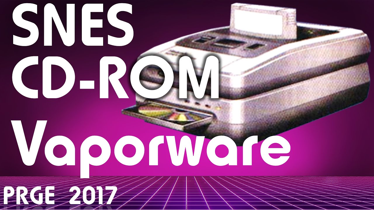 PRGE 2017 - SNES CD-Rom: Nintendo&rsquo;s Most Notorious Vaporware - Portland Retro Gaming Expo 1080p