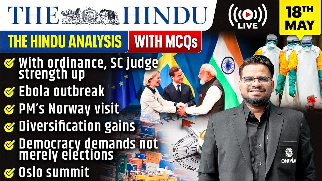 The Hindu Analysis | 18th May 2026 | The Hindu Newspaper  - Practice Questions | Prashant Sir