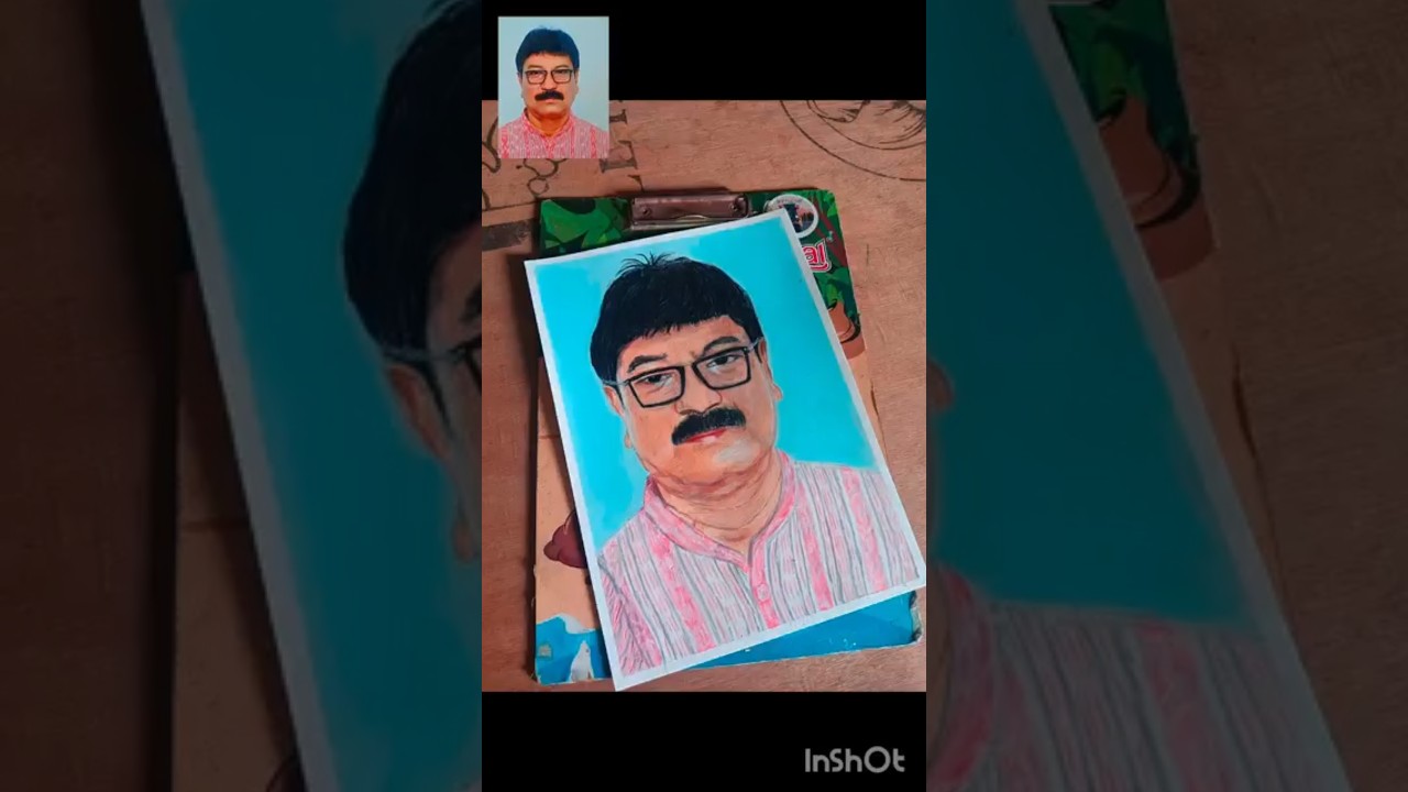 Realistic Face Portrait Drawing | Art Shorts 
