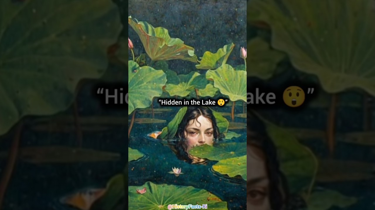 &ldquo;Why Is This Woman Hiding in the Lotus 🪷 Lake?&rdquo; #mystery #viral #shorts #art