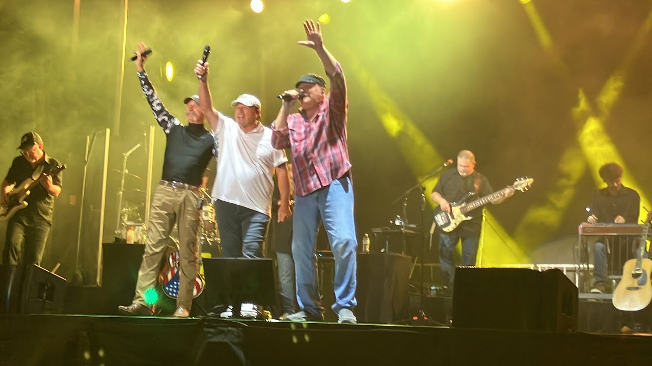 Sammy Kershaw, Collin Raye and Aaron Tippin at Champlain Valley fairgrounds - Aug 30th 2024