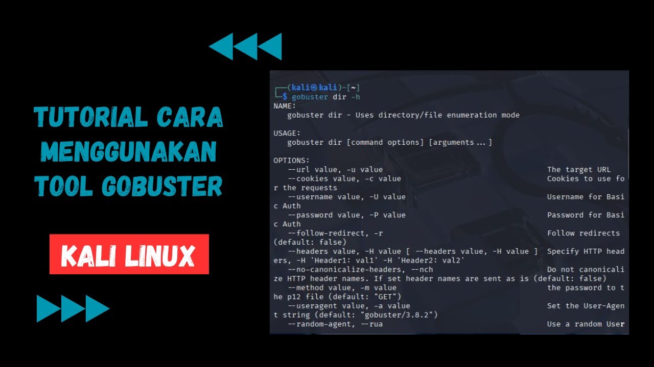 Tutorial Gobuster | Cara Menemukan subdomain dan direktori tersumbunyi