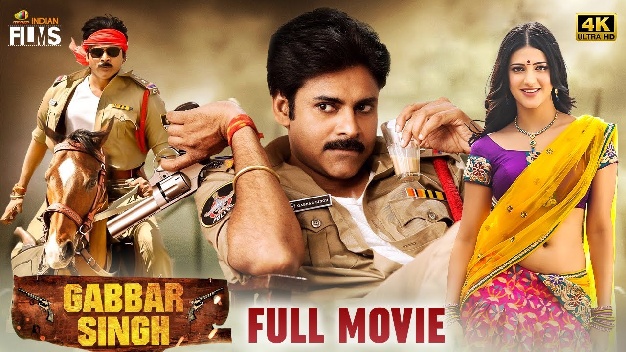 Gabbar Singh Latest Full Movie 4K | Pawan Kalyan | Shruti Haasan | Kannada | Mango Indian Films