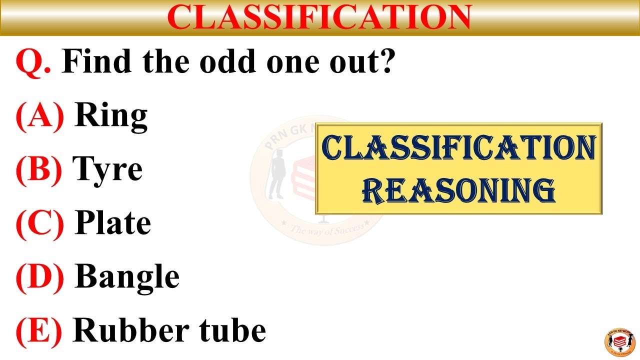 Classification Reasoning #reasoning #rrbntpc #railwayexam #upscexam #mainsreasoningclass #rrb