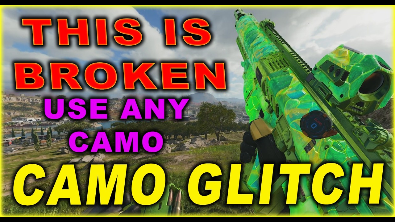 🔴SAVE AND USE EXOTIC CAMOS AND MORE 🔴BO7 END GAME CAMO GLITCHES 🔴 HOW TO USE CAMOS THAT DEV ERROR🔴