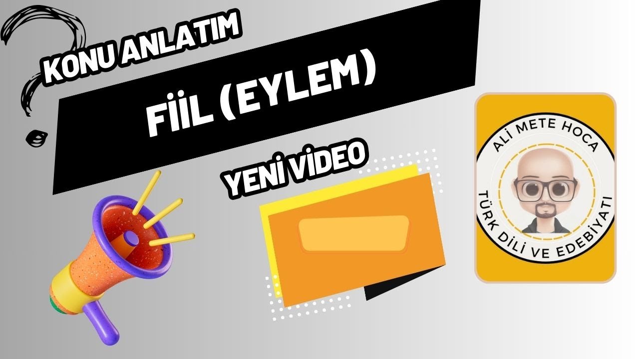 31) Fiil (Eylem) #tyt #tytturkce #yks