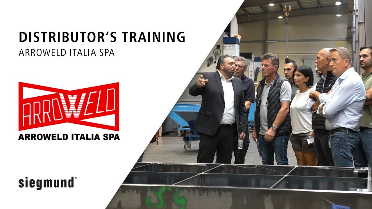Arroweld Italia SPA visits Bernd Siegmund GmbH (distributor training)