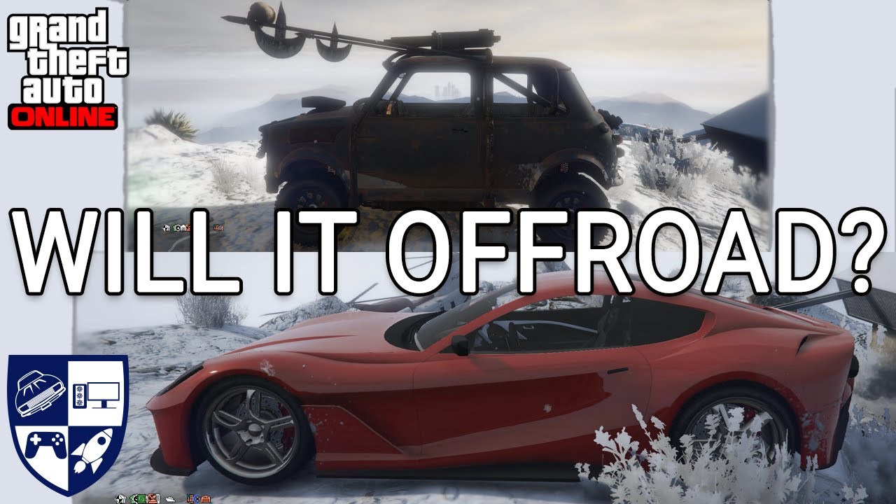 Weeny Apocalypse Issi & Grotti Itali GTO - Will it Offroad in the Snow? GTA Online