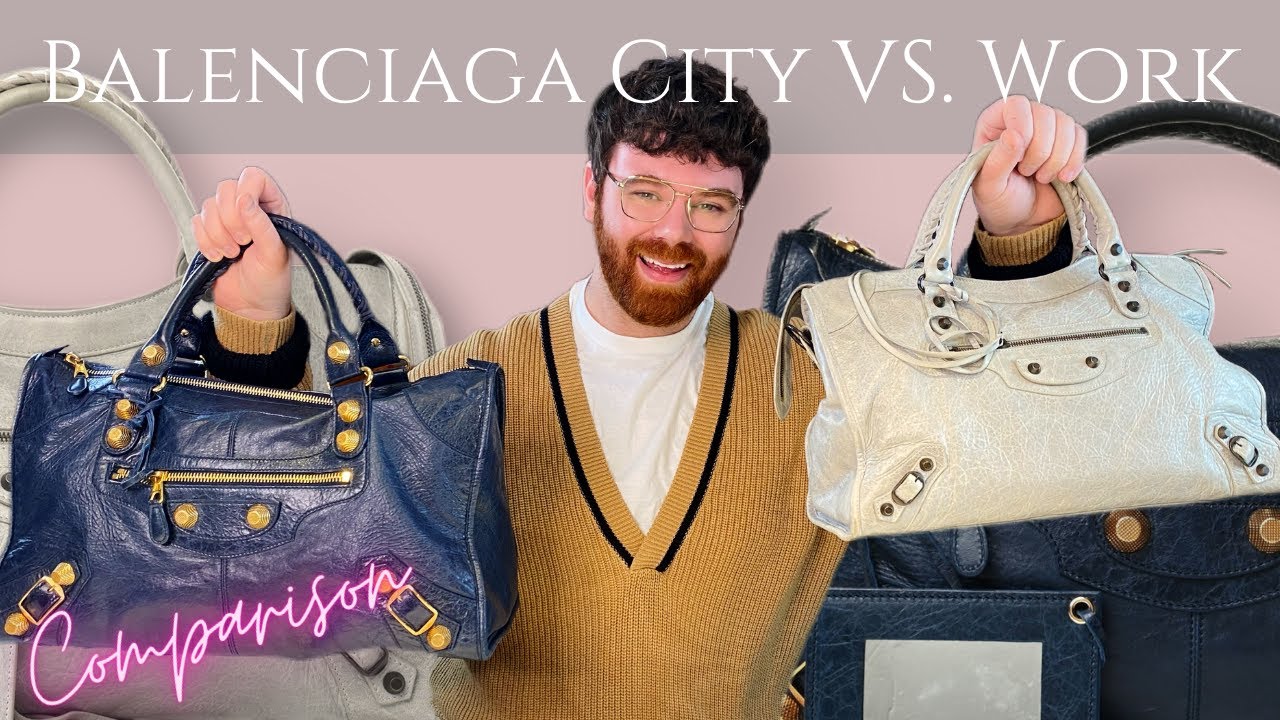 Сравнение рабочих и городских сумок Balenciaga | Обзор рабочих и городских сумок | Что помещается...