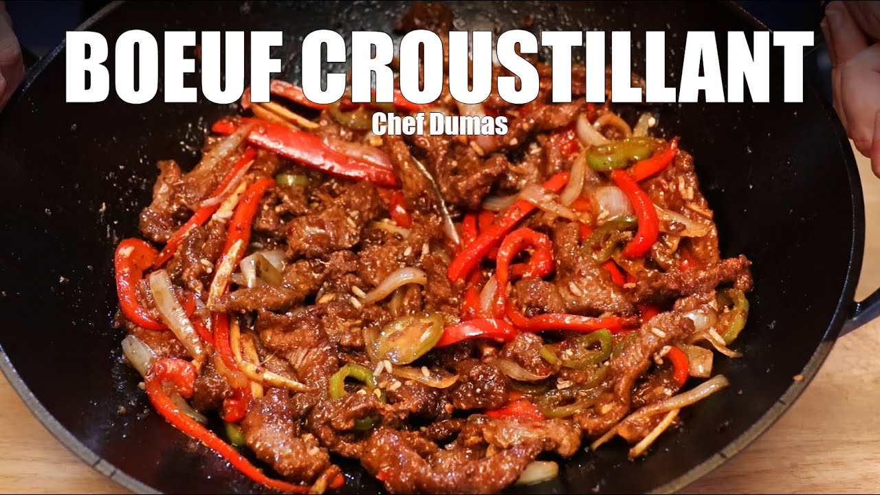 RECETTE DE BOEUF CROUSTILLANT ÉPICÉ | DÉLICIEUX, RAPIDE ET FACILE À PRÉPARER (Recette 30 minutes)