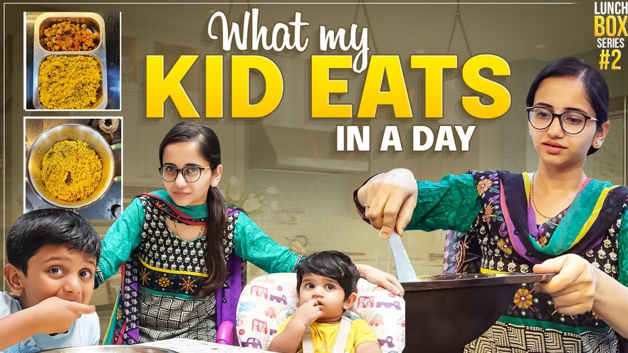 Ep:13 What my kid eats in a day | Lunch box series | Kids food recipes | Cast iron #voiceofvasapitta