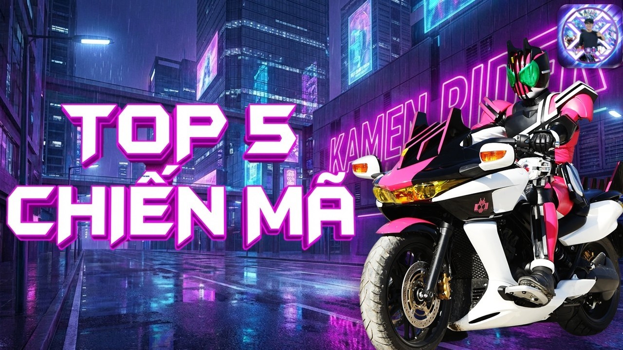 Xếp Hạng TOP 5 CHIẾN MÃ Trong Kamen Rider - Riderxall
