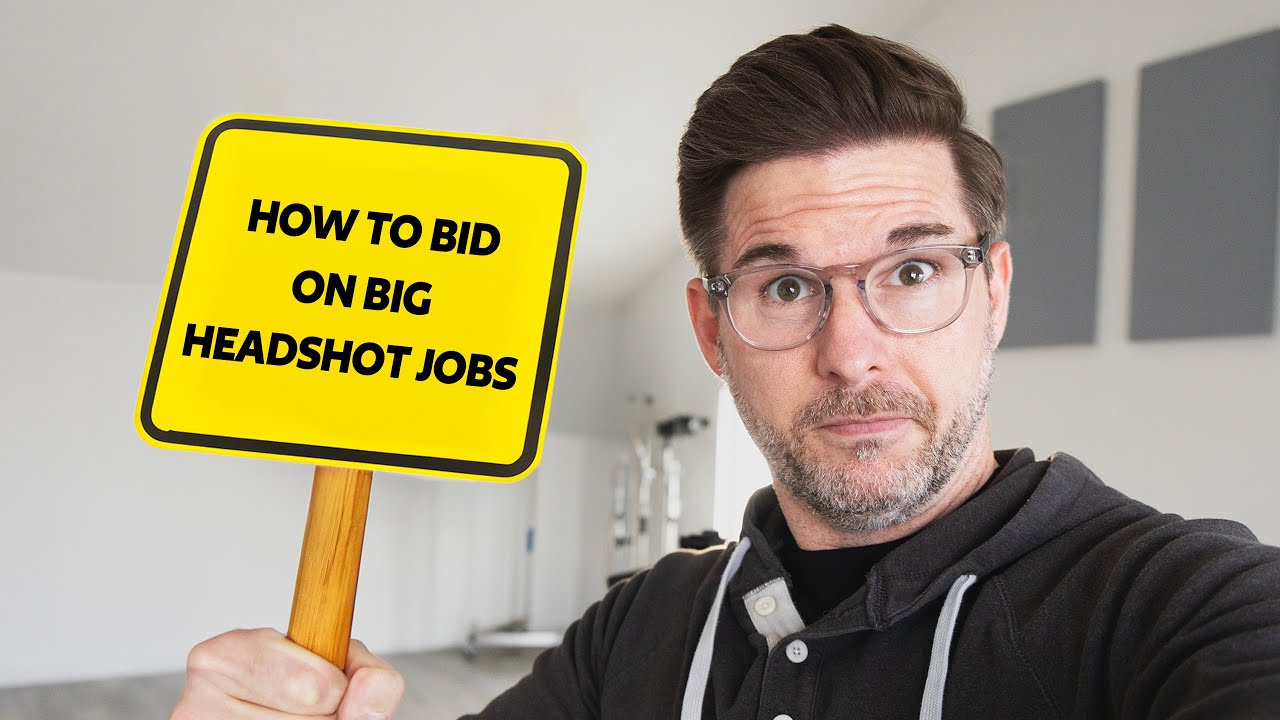 How to Bid on BIG Headshot Jobs - Headshot Pricing