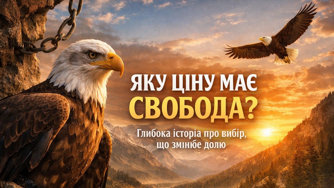 СВОБОДА МАЄ ЦІНУ: мудра історія про ОРЛА, спокусу і втрату пильності